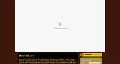Desktop Screenshot of hotelrayas.com